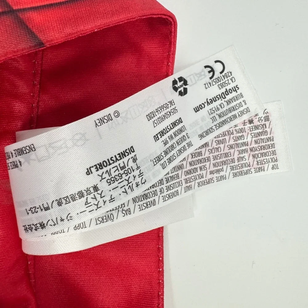 Disney Store Captain Marvel Costume Jacket with Gauntlets Kids Size 7/8 NWT Red - Picture 6 of 13